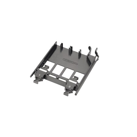 Corning 24-FIBER MTP CONNECTOR PANEL, PRETIUM EDGE SOLUTIONS, BLACK SINGLE-MODE EDGE-CP24-90